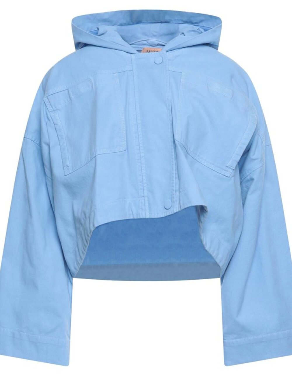Cropped oversized jacket - Picture 13 of 14